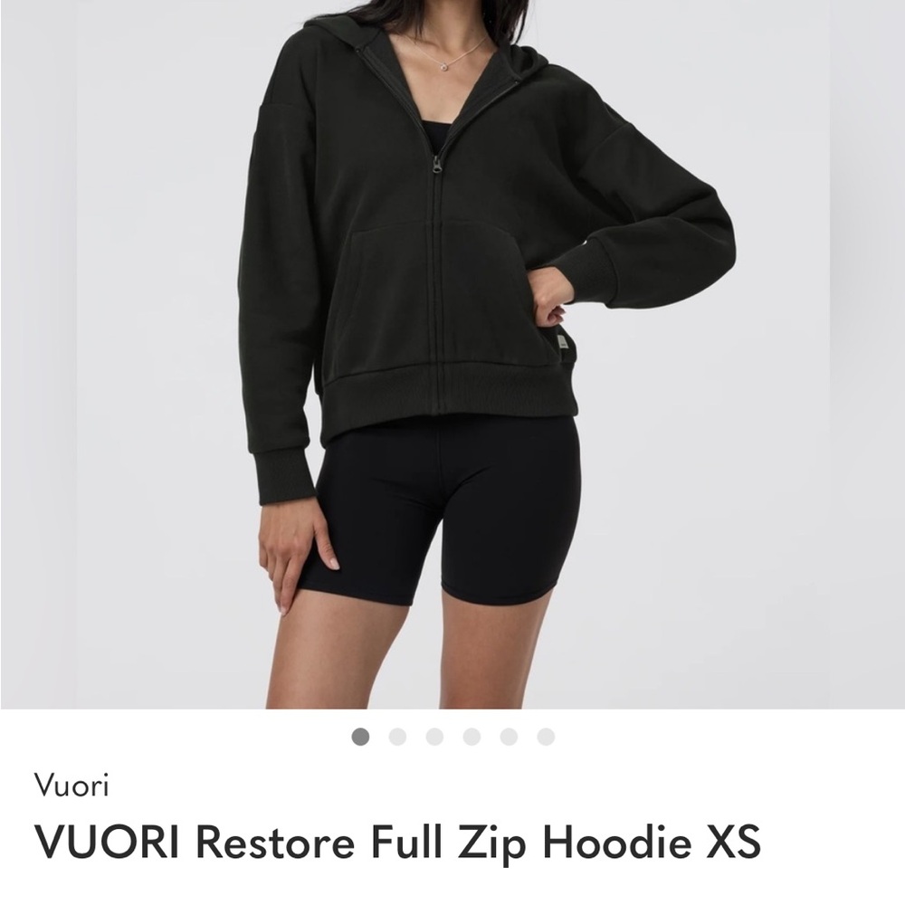 VUORI Restore Full Zip Hoodie XS